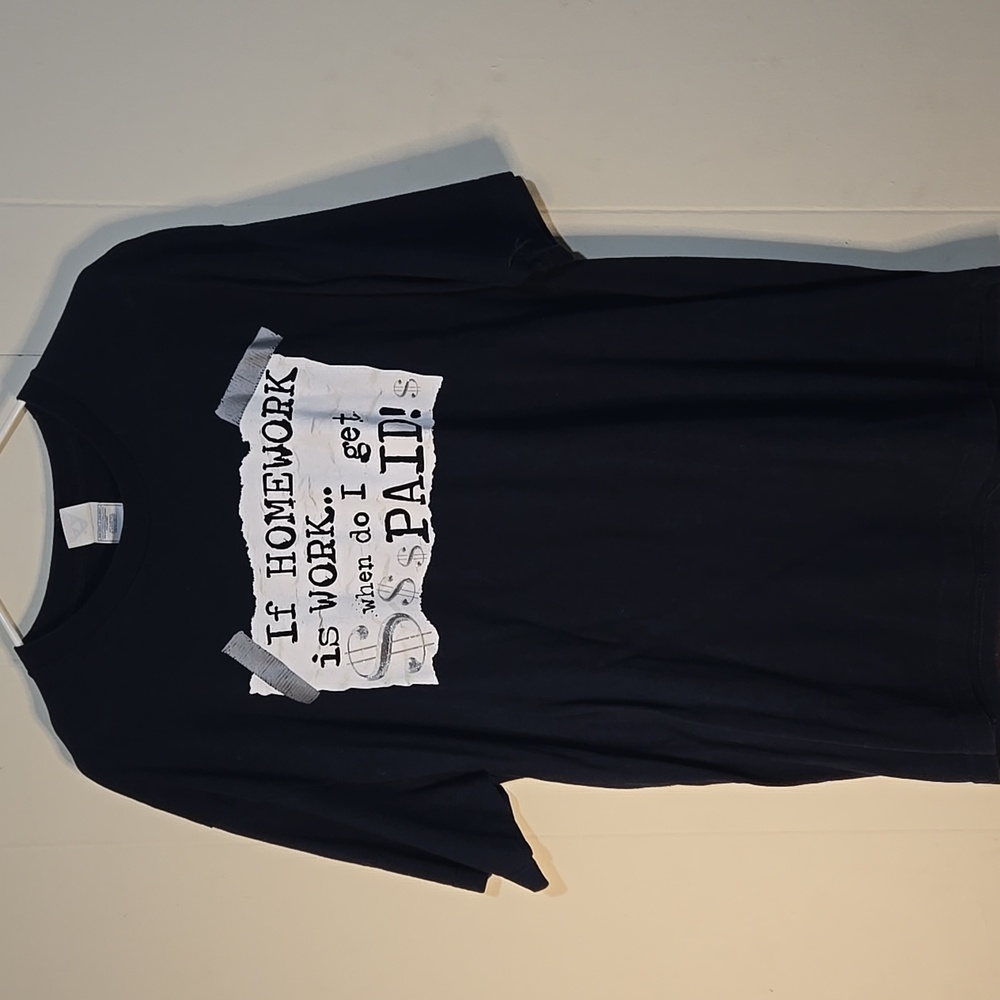 Navy Graphic T-Shirt Size XL